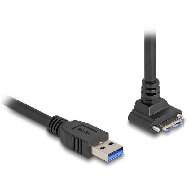 Delock USB 5 Gbps Kabel USB type-A stekker recht naar USB Micro-B stekker met