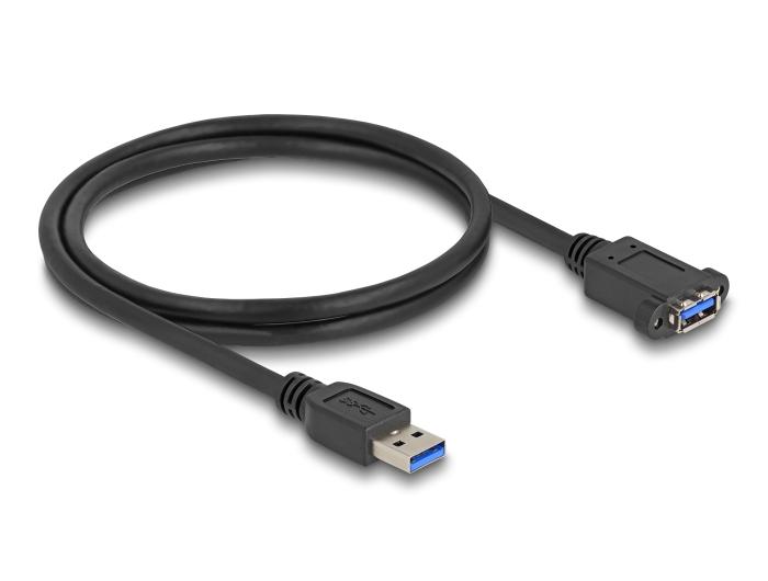 Delock USB 5 Gbps Kabel USB type-A stekker naar USB type-A aansluiting voor inbouw 1