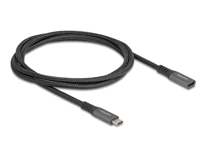 Delock USB 10 Gbps verlengkabel USB Type-C™ stekker naar connector PD