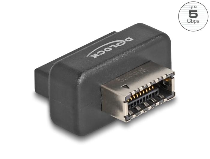 Delock USB 5 Gbps Adapter Stiftconnector naar interne Type-E Key A connector met G