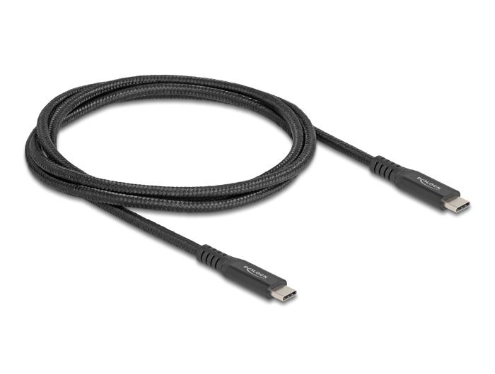 Delock USB 20 Gbps Kabel USB Type-C™ Stekker naar Stekker PD 3.0 100 W E-M