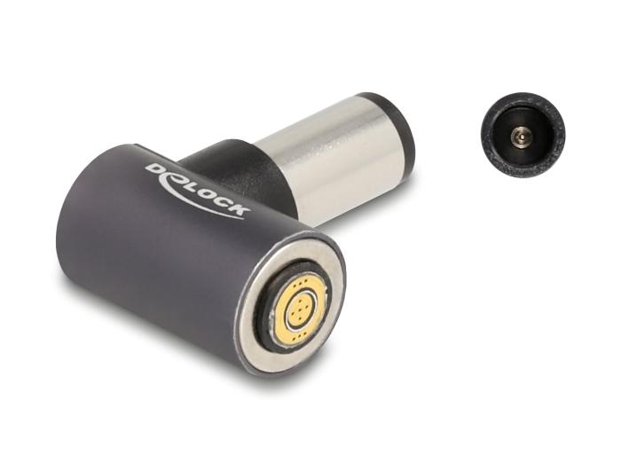 Delock Adapter voor Notebook-laadkabel HP 7,4 x 5,0 mm Stekker naar magnetische connector