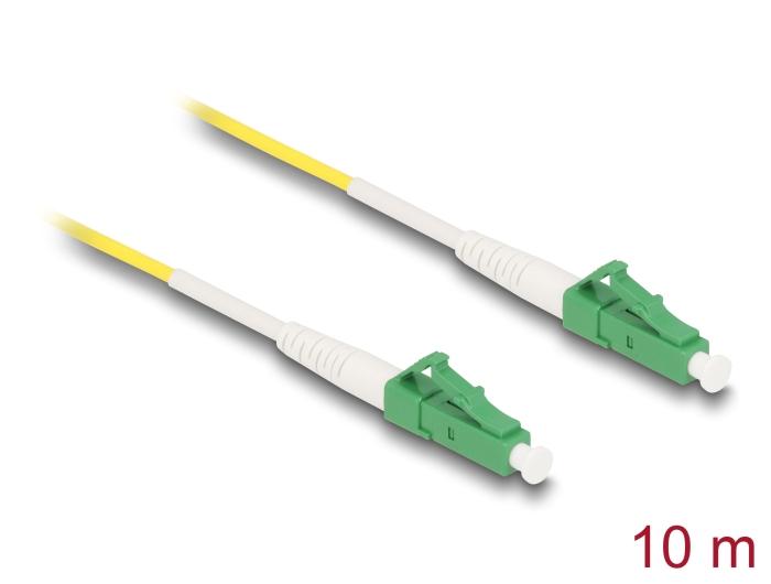 Delock Glasvezelkabel LC-APC naar LC-APC Simplex Singlemode OS2 10