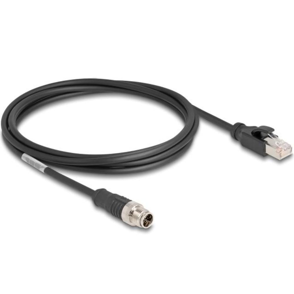 M12 naar RJ45 kabel - Delock