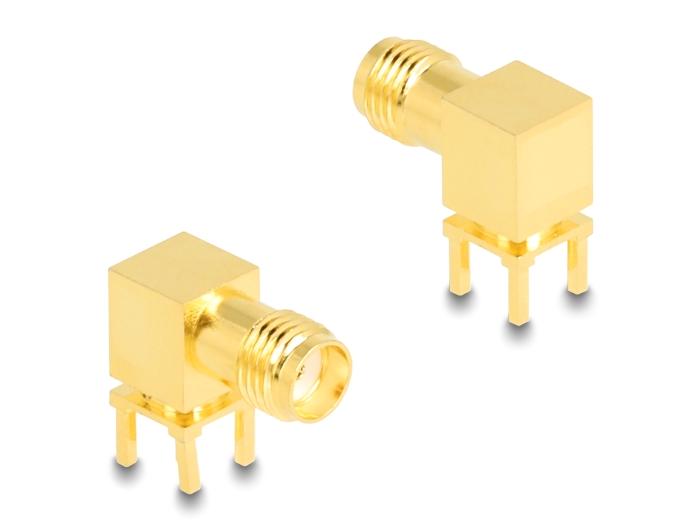 Delock Adapter SMA Jack 90 PCB HBI59-1