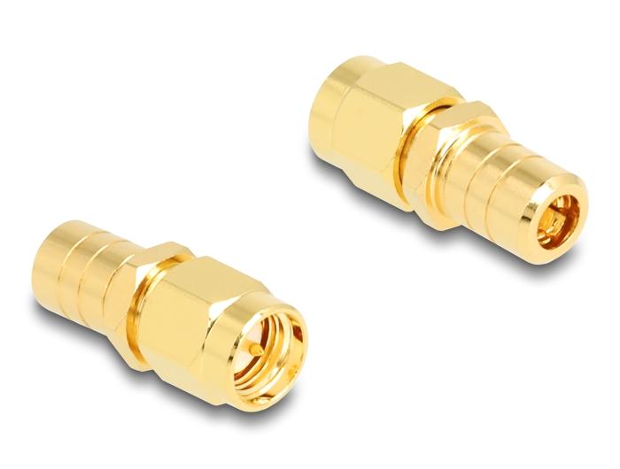 SMA male naar SMB male adapter 50 Ohm