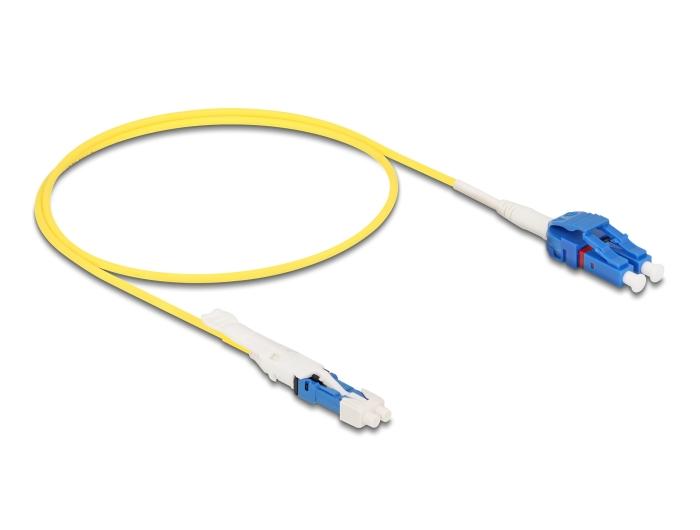 Delock LWL Kabel CS Stekker naar LC Duplex UPC Singlemode G657A2 / OS2 Unibo