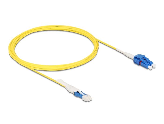 Delock Glasvezelkabel CS Stekker naar LC Duplex UPC Singlemode G657A2 / OS2 Unibo