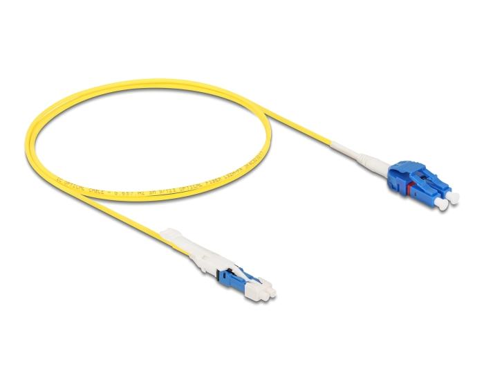Delock Glasvezelkabel CS Stekker naar LC Duplex UPC Singlemode G657A2 / OS2 Unibo