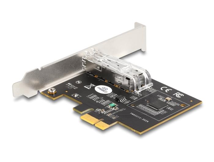Delock PCI Express x1 kaart met 1 x SFP slot Gigabit LAN i210