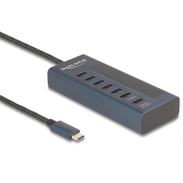 USB C naar A + C hub - 7 poorten