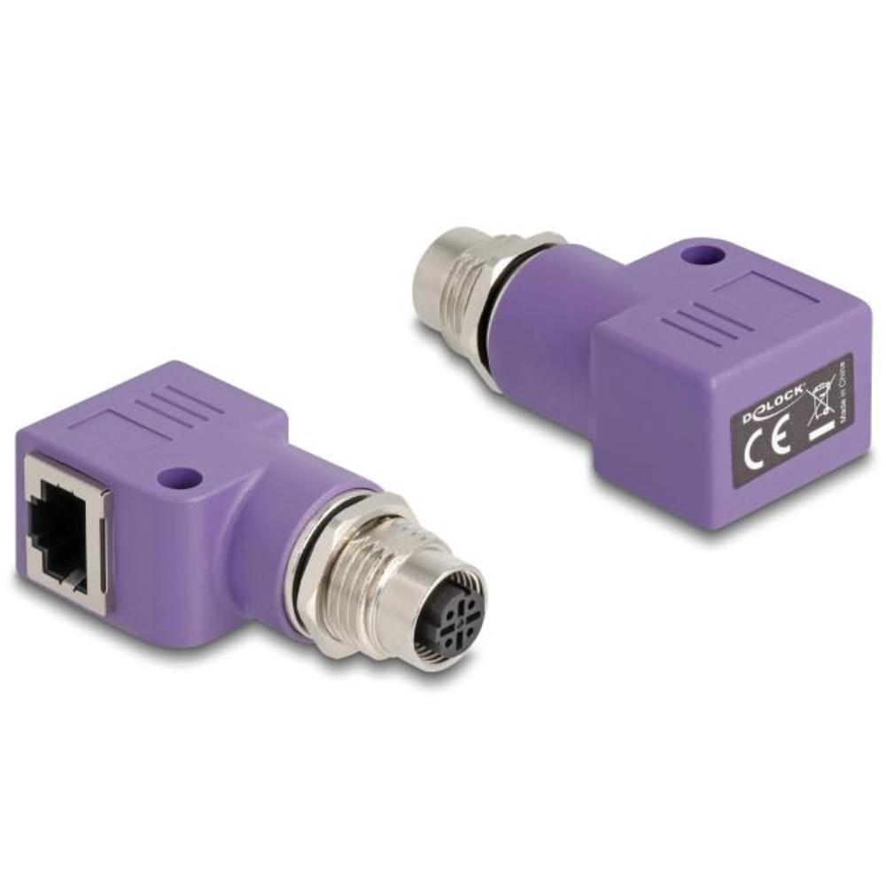 M12 naar RJ45 adapter - Delock