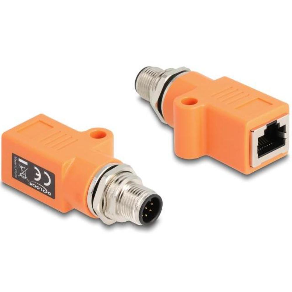 M12 naar RJ45 adapter - Delock