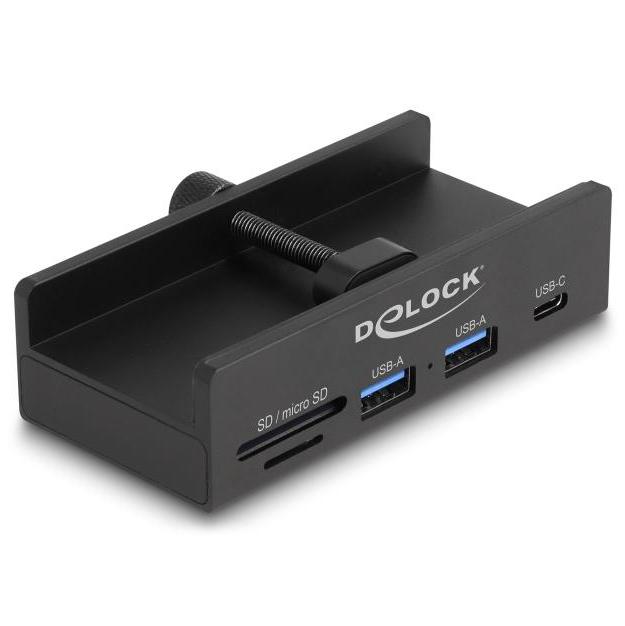 USB A + C hub - 3 poorten