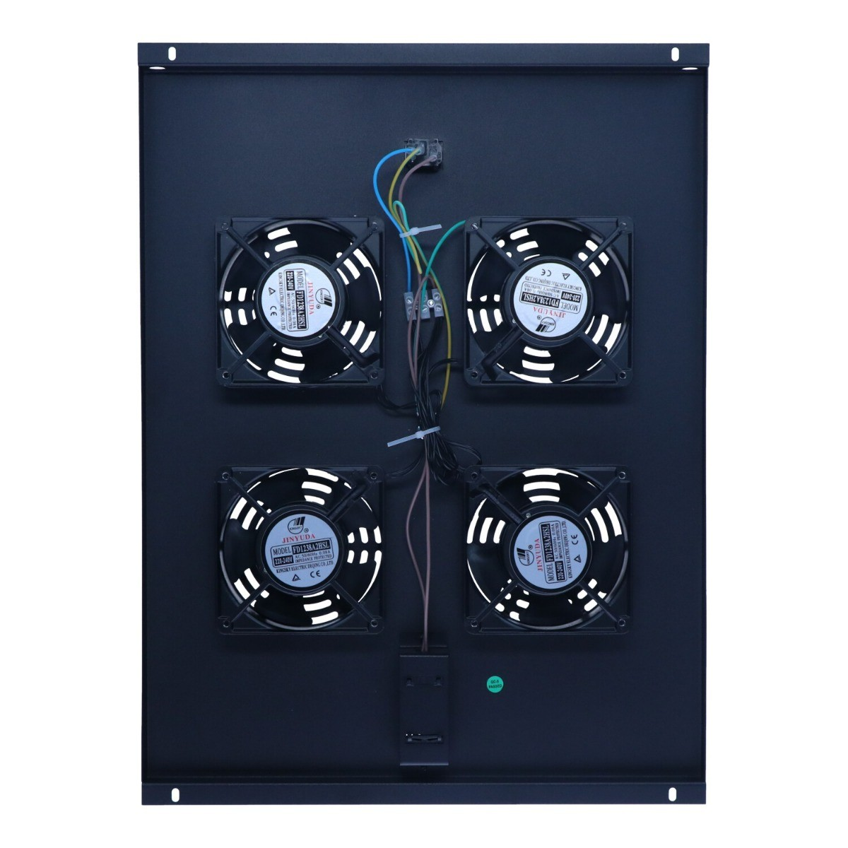 Ventilator pakket 410 x 750 x 40 mm (BxDxH) 19 Inch Patchkast Rackkast Datakast