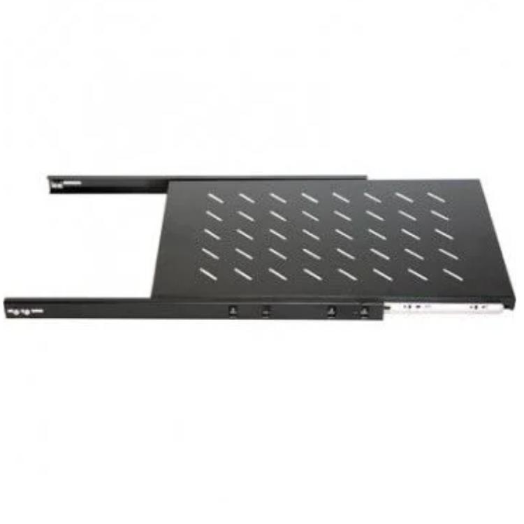 1U Uitschuifbaar legbord 482 x 550 x 44 mm (BxDxH) 19 Inch Patchkast Rackkast Datakast