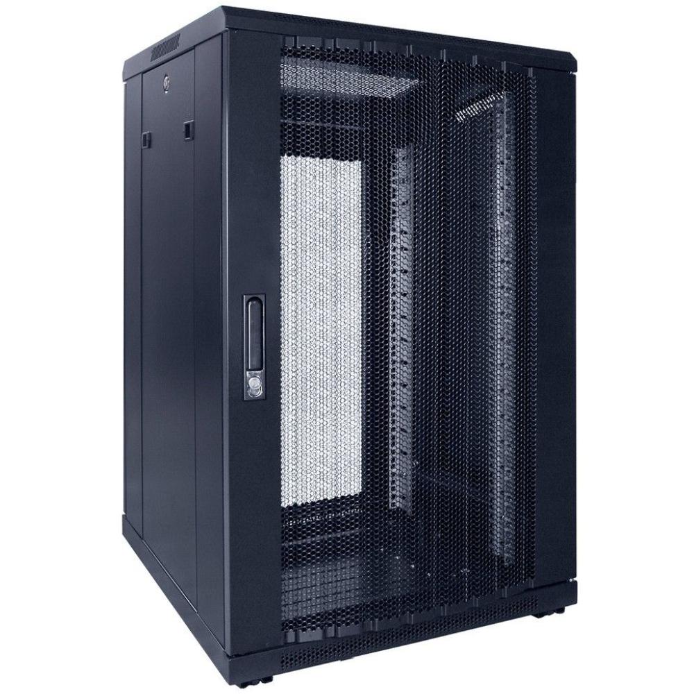 18U Serverkast 19 Inch 600x600x1000mm (BxDxH) Patchkast Rackkast Datakast