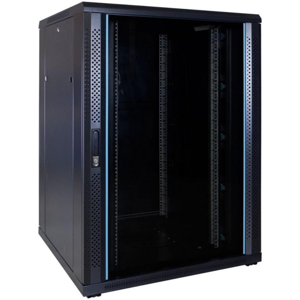 22U Serverkast 19 Inch 800x800x1200mm (BxDxH) Patchkast Rackkast Datakast