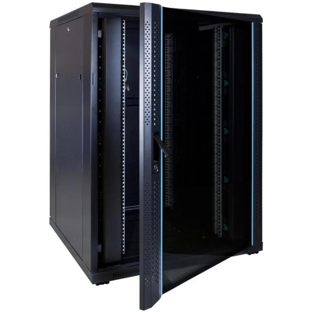 22U Serverkast 19 Inch 800x800x1200mm (BxDxH) Patchkast Rackkast Datakast