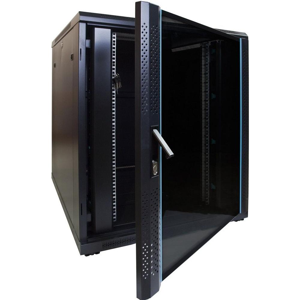 18U Serverkast 19 Inch 800x1000x1000mm (BxDxH) Patchkast Rackkast Datakast