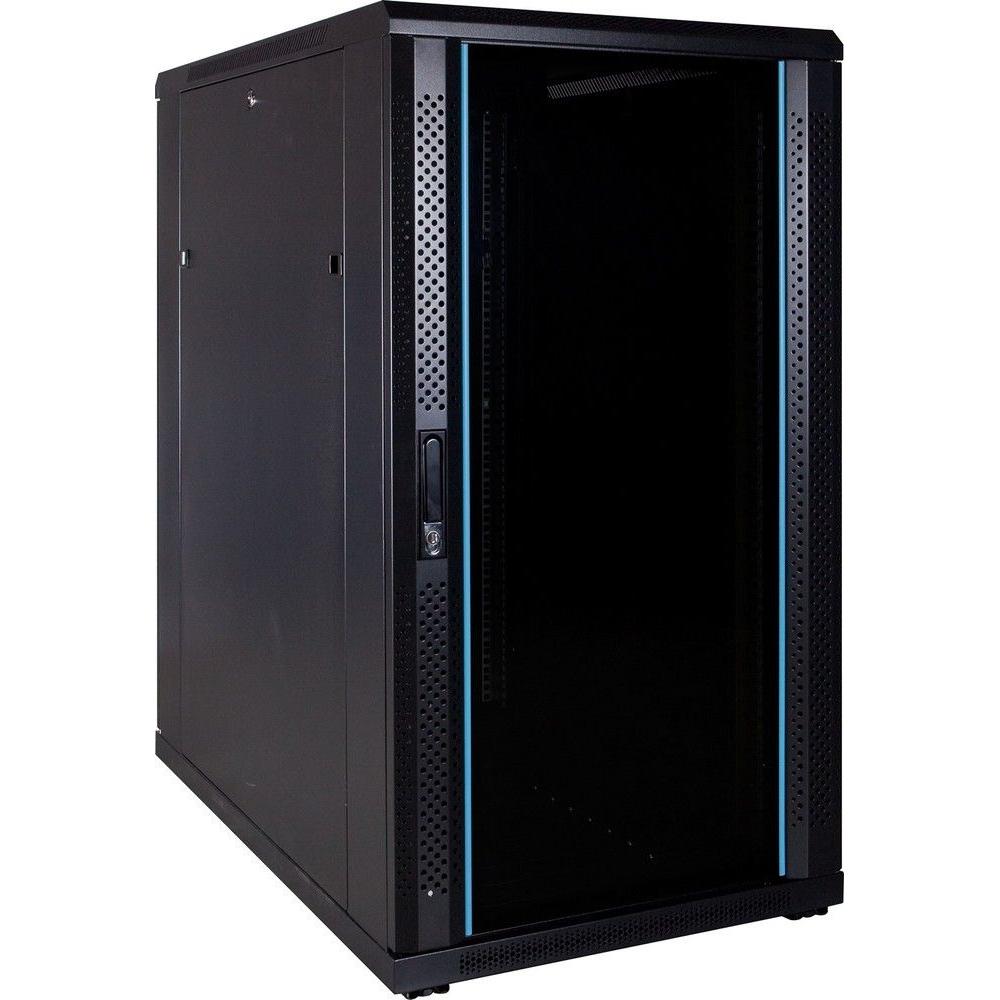 22U Serverkast 19 Inch 600x1000x1200mm (BxDxH) Patchkast Rackkast Datakast