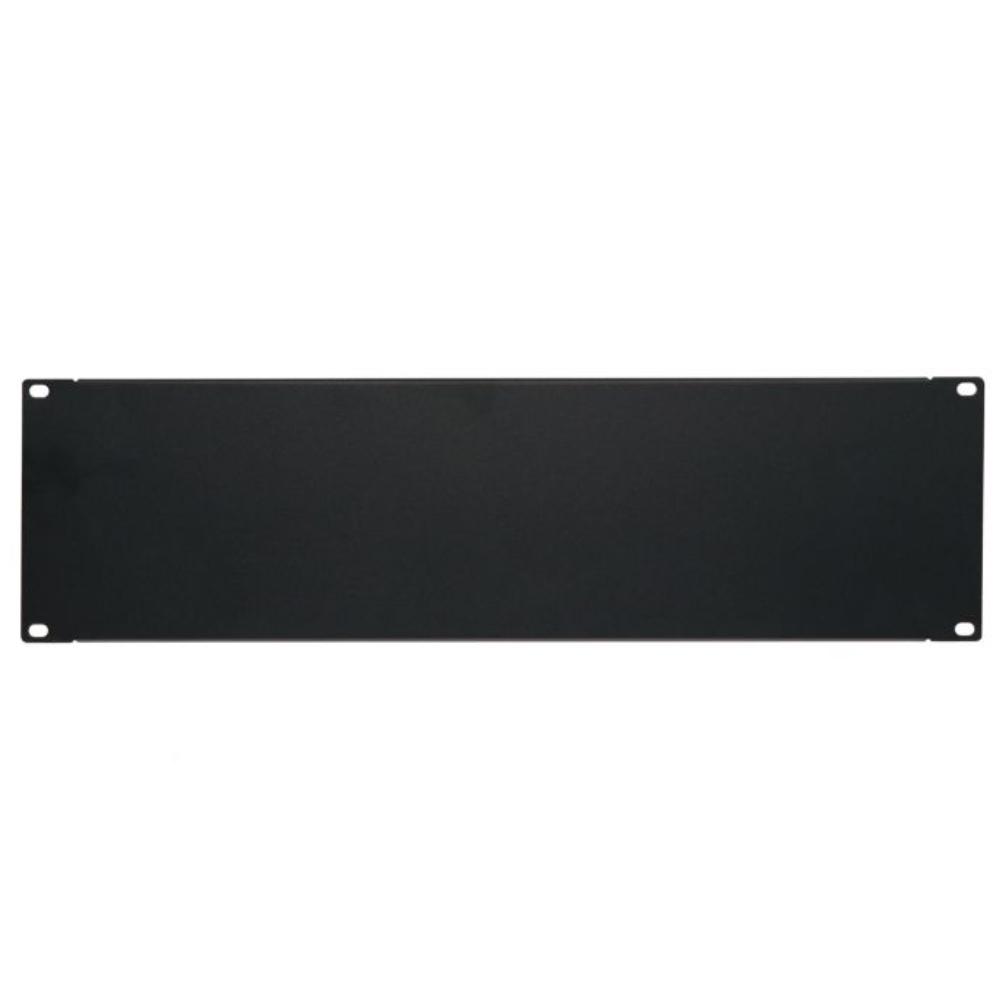 3U Afdekpaneel 19 Inch 483x10x133mm (BxDxH) Patchkast Serverkast Datakast