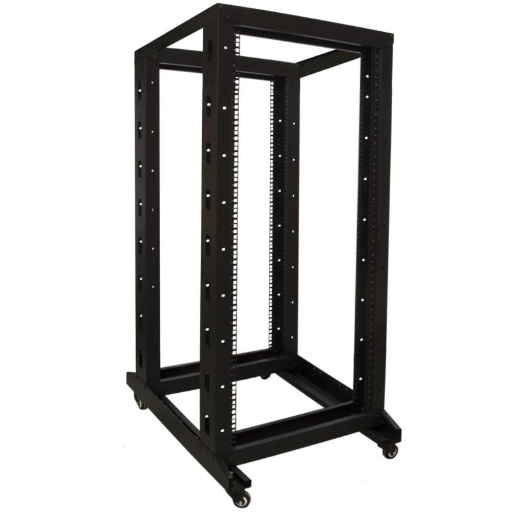 27U Relay rack op wielen 600x800x1400mm (BxDxH) 19 inch Patchkast Serverkast Datakast