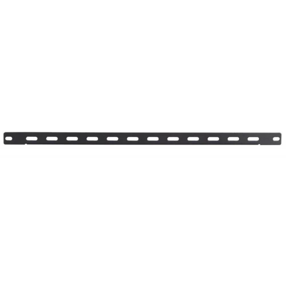 0.5U Rail voor kabelbinders 19 inch Patchkast Serverkast Datakast