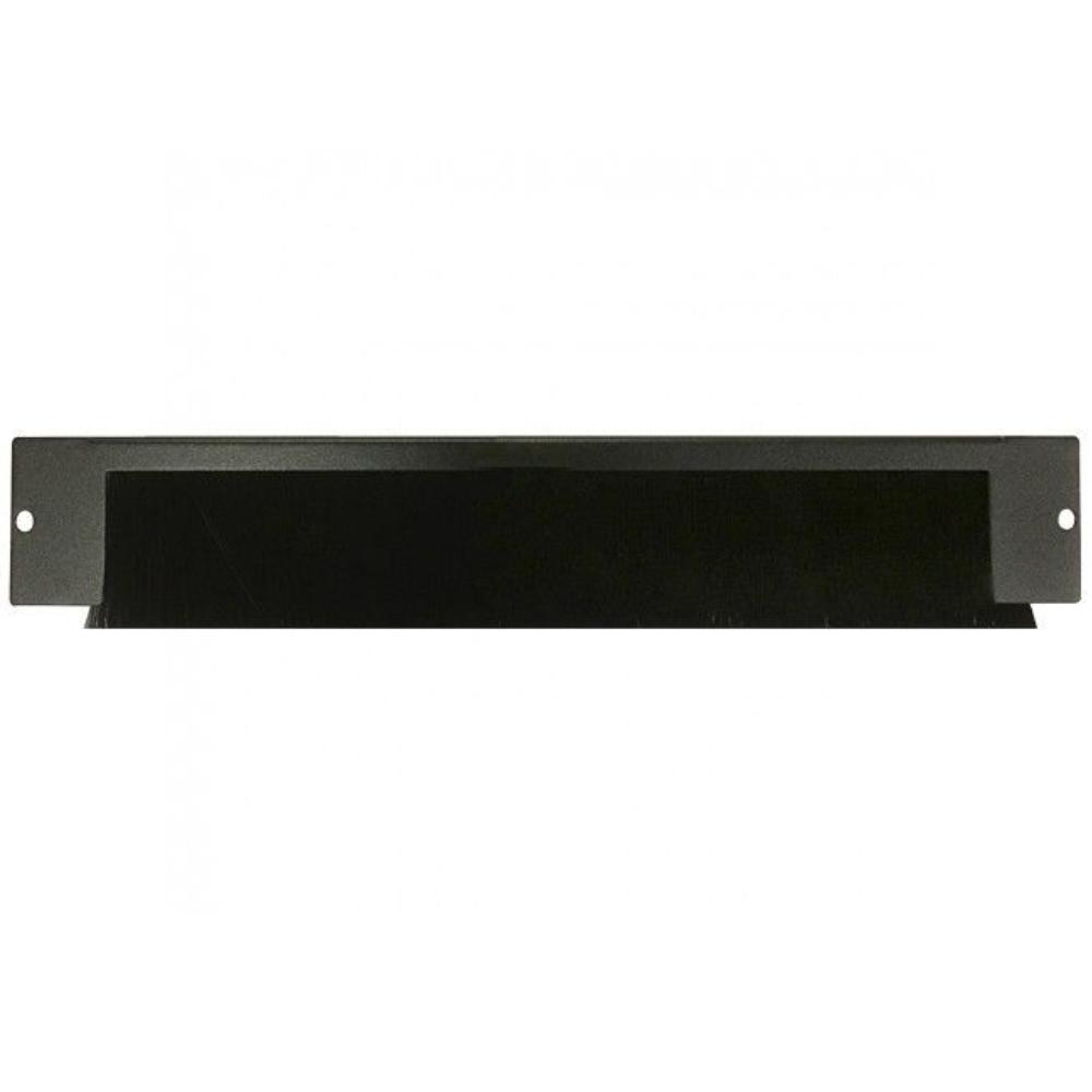 1U Kabelinvoer met borstel 10 Inch 203 x 61 mm (l x h) Patchkast Rackkast Datakast