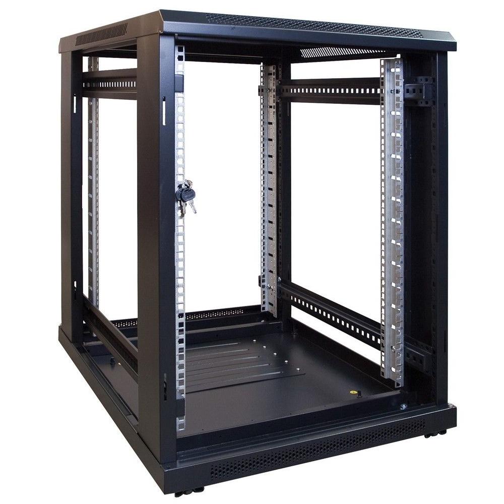 15U mini serverkast 19 Inch 600x600x860mm (BxDxH) Patchkast Rackkast Datakast