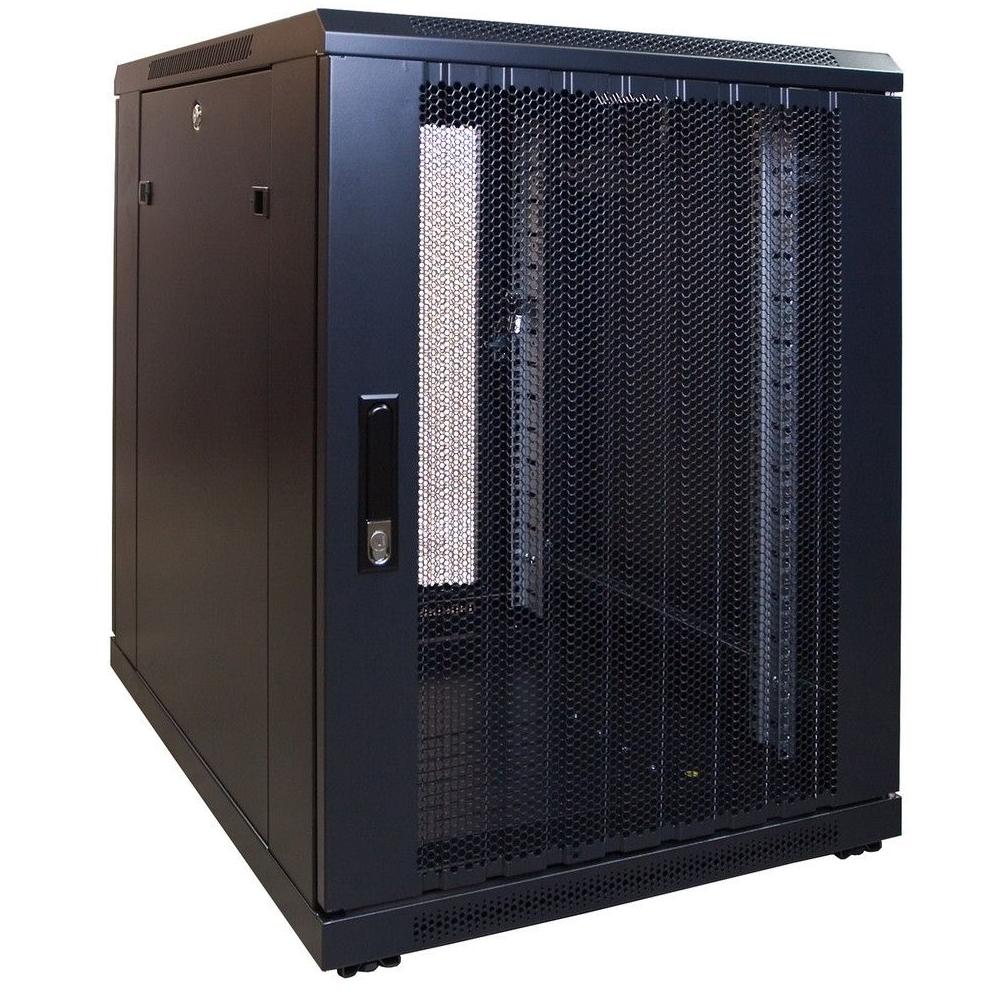15U mini serverkast 19 Inch 600x600x860mm (BxDxH) Patchkast Rackkast Datakast