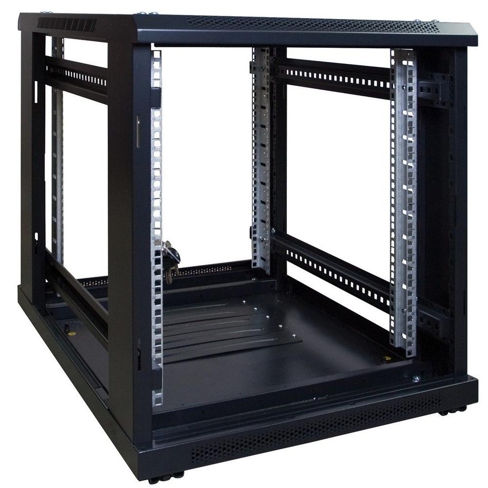 12U mini serverkast 19 Inch 600x600x720mm (BxDxH) Patchkast Rackkast Datakast