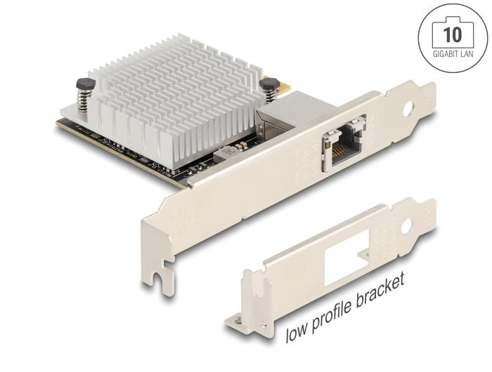 Delock PCI Express x4 Netwerkkaart 10 Gigabit LAN 1 x RJ45 AQC107S
