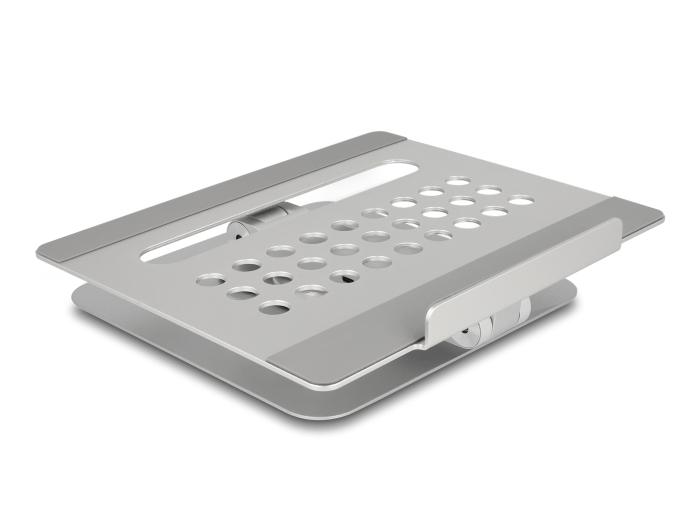 Delock Tablet- en Notebookstandaard met geïntegreerde dockingstation 4K - HD