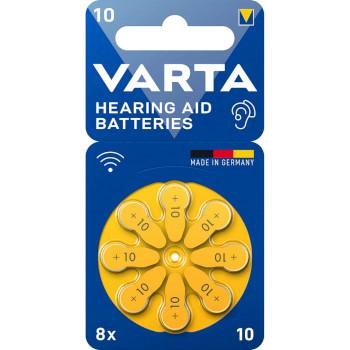 Hoortoestel Batterijen Type 10 8-Blister - Varta