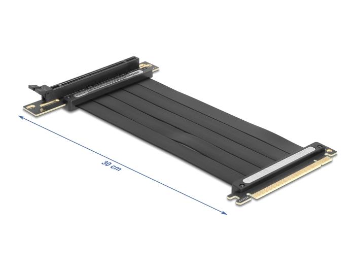 Delock Riserkaart PCI Express 4.0 x16 Stekker naar x16 Slot 90 gehoekte