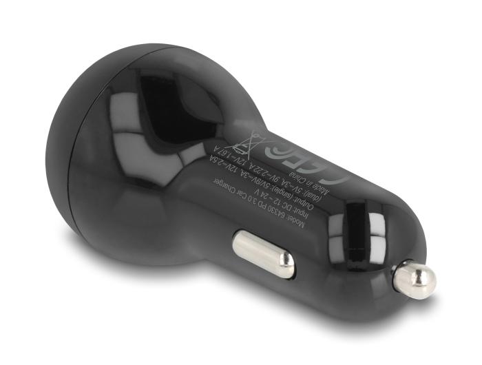 Delock Autolader 2 x USB Type-C™ PD 3.0 met 40 W