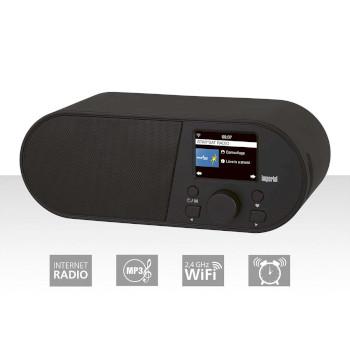 I105 Wi-Fi internetradio met 2,4 inch kleurenscherm, zwart - Imperial
