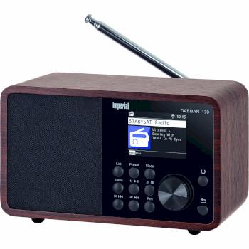 Imperial DABMAN i170 DAB+ en internetradio Houtlook - Imperial