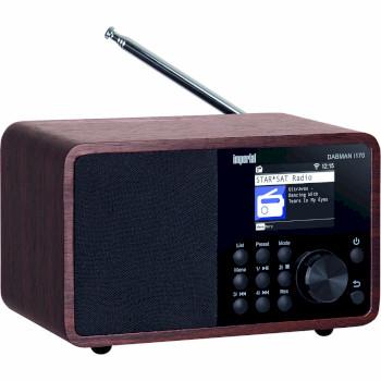 Imperial DABMAN i170 DAB+ en internetradio Houtlook - Imperial