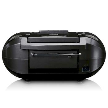 Draagbare DAB+ en FM-radio met CD-cassette en Bluetooth Zwart - Lenco