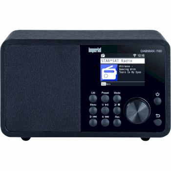 DABMAN i160 DAB+ en internetradio Zwart - Imperial