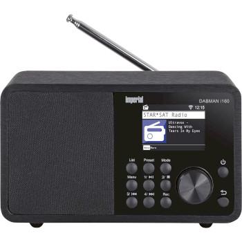 DABMAN i160 DAB+ en internetradio Zwart - Imperial