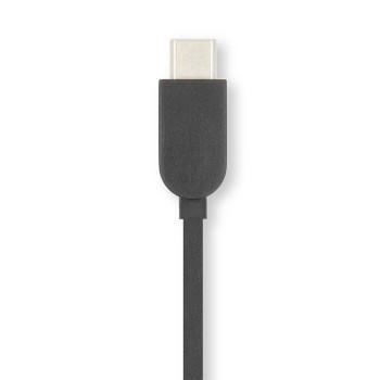 Bedrade Over-ear Koptelefoon Kabellengte: 1.20 m Volumebediening - Nedis
