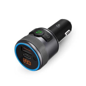 FM-Audiotransmitter voor Auto Gefixeerd Handsfree bellen 1  - Nedis