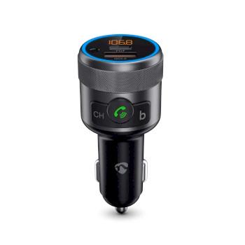 FM-Audiotransmitter voor Auto Gefixeerd Handsfree bellen 1  - Nedis