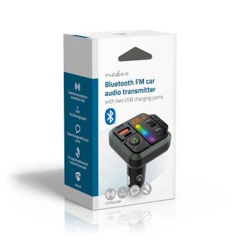 FM-Audiotransmitter voor Auto Gefixeerd Handsfree bellen 1  - Nedis