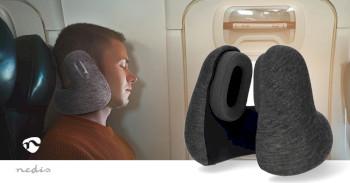 Draadloze Over-ear Koptelefoon Reiskussen Maximale batterijduur: 11 - Nedis