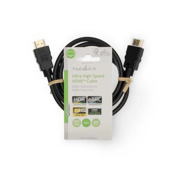 Ultra High Speed HDMI™-Kabel HDMI™ Connector HDMI™ - Nedis