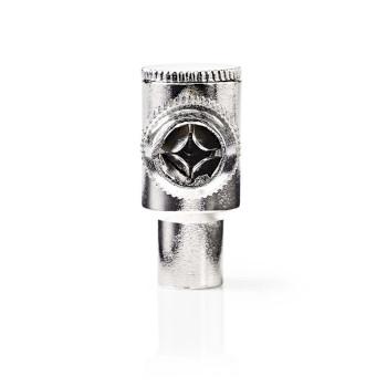 IEC (Coax) Connector 90 Gehoekt Male Vernikkeld 75 Ohm Schroef - Nedis